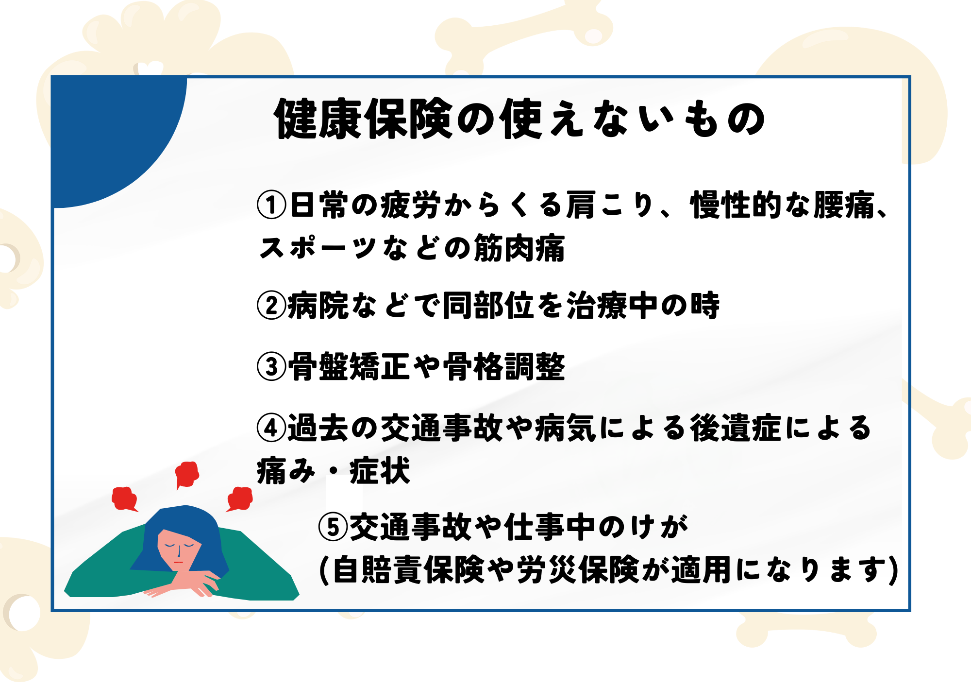 健康保険、取り扱い、自費。実費